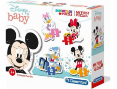 Clementoni - Moje prvé puzzle Mickey Mouse 3+6+9+12 dielikov
