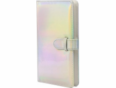 Instantný fotoalbum LoveInstant 96dielne pre FujiFilm INSTAX / Polaroid - strieborné bleskové