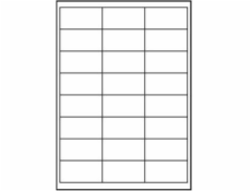 Logo A4 Label, Matte, White, 25 ks.
