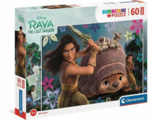 Puzzle 60 dielikov Maxi Super Color Raya a posledný drak Puzzle 60 dielikov Maxi Super Color Raya a posledný drak