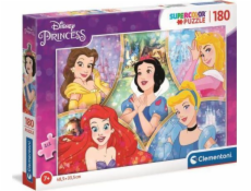 Clementoni Puzzle 180 princezien. Princezné 29311