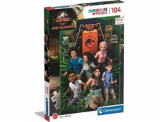 Puzzle 104 elementy Jurassic World