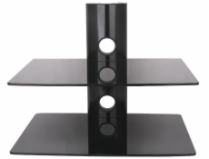 Art Dvojitá nástenná polica DVD/TUNER 20kg OEM (STO D-50N)