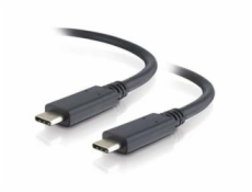 PremiumCord USB-C kabel ( USB 3.1 generation 2, 5A, 10Gbit/s ) černý, 1m