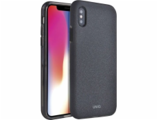 Uniq UNIQ púzdro Lithos iPhone X / Xs black / uhľovo čierne