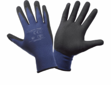 Lahti Pro nitrilové rukavice tmavě modro-černé 10 (L221310K)