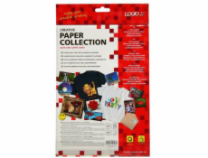 Samolepiace fólie s logom, priehľadná, A4, 125 g/m2, 10 listov (15346)