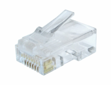 Gembird wtyk RJ45, kat. 6, 30U   na drut 8P8C, 10 sztuk (LC-8P8C-002/10)