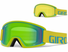 GIRO Zimné okuliare GIRO SEMI CITRON ICEBERG APEX (LODEN GREEN 26% S2 farebné zrkadlové sklo + ŽLTÉ 84% S0 farebné sklo) (NOVINKA)