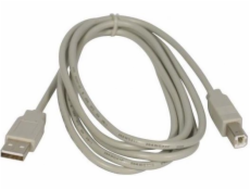 Kábel USB Logo USB-A - USB-B 5 m Szary (24120)