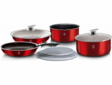 BerlingerHaus sada riadu Click & Cook BH-6145 Burgundy Metallic Line