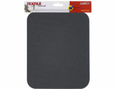 Mäkká podložka pod myš s logom, čierna (50150)