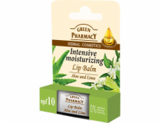 Green Pharmacy Green Pharmacy Balsam do ust aloes i limonka Intensive Moisturizing 3.6g (816961)