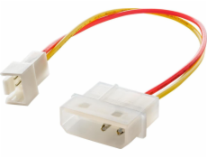 Akyga Napájací kábel Akyga AK-CA-36 (MOLEX / 3pin 5v FM PVC 0,15m) - AK-CA-36