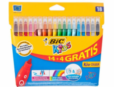 Bic FLAMPERS BIC KIDS KID COULEUR BOX 14 + 4 KS - 841802