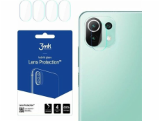 Hybridné sklo 3MK pre objektív fotoaparátu 3MK Ochrana objektívu Xiaomi Mi 11 Lite 5G [4 PACK]