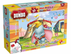 Lisciani Obojstranné puzzle maxi 35 Dumbo