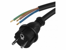 Kábel flexo guma 3x1mm, čierna, 5m bal. S03150