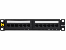NETRACK 104-16 patch panel 10 12-ports cat. 6 UTP