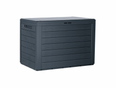 Skrzynia ogrodowa Prosperplast WoodeBox 190 l Antracyt