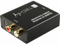 Techly Techly Przetwornik DAC Toslink Coaxial do Analog RCA L/R i 3.5mm