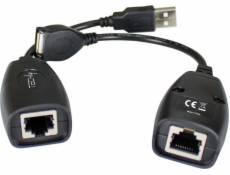 Techly USB kábel USB Extender až 50 m cez sieťový kábel RJ45
