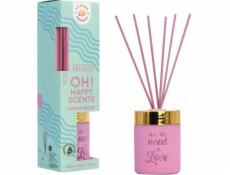 La Casa de los Aromas La Casa de los Aromas Oh! Happy Scents patyczki zapachowe Marine Breeze 100ml