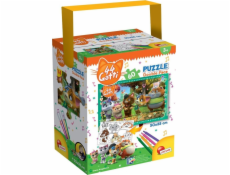 Lisciani Puzzle s rukoväťou 24 44 Mačky 4 Lisciani Puzzle s rukoväťou 24 44 Mačky 4