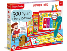 Clementoni Clementoni Hovoriace pero 500 otázok Písmená a slová 50655 p6