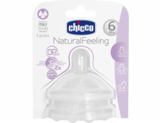 Chicco fľaša štruk rýchly tok 6m+ 2 kusy