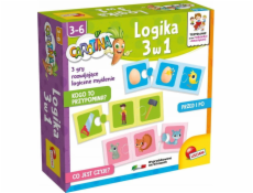 Lisciani LISCIANI CAROTINA LOGIKA 3 W 1 Lisciani LISCIANI CAROTINA LOGIKA 3 W 1