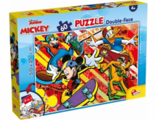 Lisciani Obojstranné puzzle 60 dielikov. Mickey Mouse s rozmermi 50 x 35 cm. 86535 LISCIANI p12