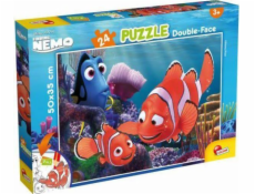 Lisciani Obojstranné puzzle 24 dielikov. 50x35 cm Nemo. 86481 LISCIANI p12