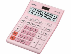 CASIO CALCULATOR GR-12C-PK OFFICE PINK 12-DIGIT DISPLAY