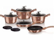 BerlingerHaus BH-6191 Rosegold Metallic Line sada riadu 11 ks