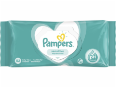Pampers Sensitive Detské Čistiace Obrúsky 52ks