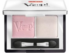 Pupa Vamp! Compact Duo Eyeshadow Podwójne cienie do powiek 001 Rose Perlage 2,2g Pupa Vamp! Compact Duo Eyeshadow Podwójne cienie do powiek 001 Rose Perlage 2,2g