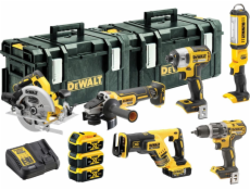POWER TOOL COMBO KIT DEWALT DCK623P3-QW (DCF887+DCS367+DCG405+DCS570+DCD796+DCL050)