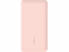 Belkin Powerbank 10.000mAh pink 15W+USB-A/C Kab. 15cm BPB011btRG