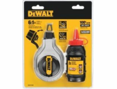 Dewalt Kriedovacia struna DEWALT 6-1 + červená krieda