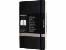 Moleskine Notes MOLESKINE PROFESSIONAL L (13x21 cm), mäkká väzba, 192 strán, čierna