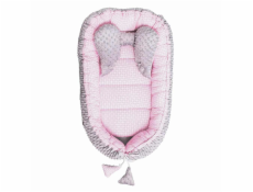 Hnízdečko pro miminko Minky Sweet Baby Belisima růžové