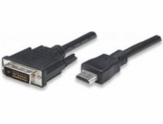 Kabel Techly HDMI - DVI-D 3m czarny (ICOC-HDMI-D-030)