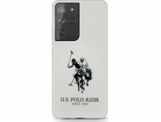 US POLO US Polo USHCS21LSLHRWH S21 Ultra G998 biela/biela silikónové logo