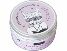 LaQ Natural Mousse na umývanie tváre Vyživujúca mačka 100 ml