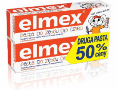 Elmex zubná pasta pre deti 0 až 6 rokov + druhá 50% 50mlx2