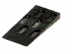 Modeco Tile kliny 8 x 30 x 64mm plastové 50ks. (MN-37-120)