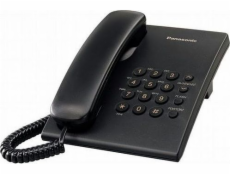 Stolný telefón Panasonic KX-TS500PDB čierny