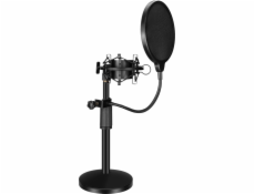 Mozos MKIT-STAND Sada mikrofonu Mozos: stolní stojan, pop filtr, antivibrační koš