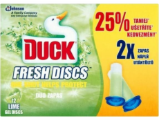 SC Johnson Refill kačacie čerstvé kotúče pre limetkový gél kotúč 2/s